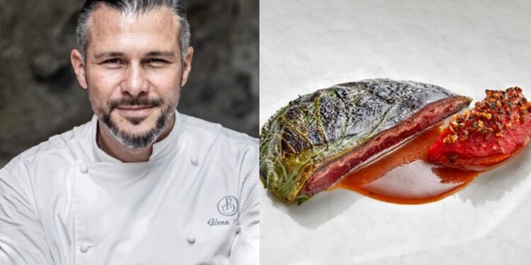 La recette ‘bœuf, traceur d’un sandwich’ du chef Glenn Viel