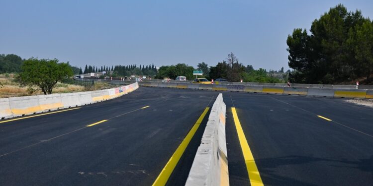 Travaux à Bonpas : la circulation bascule sur la voie provisoire