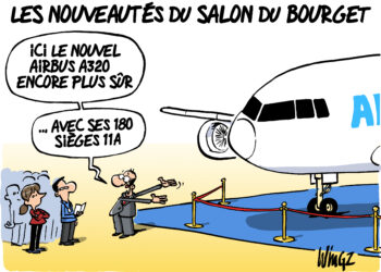 Le salon du Bourget vu par Wingz pour l’Echo du Mardi