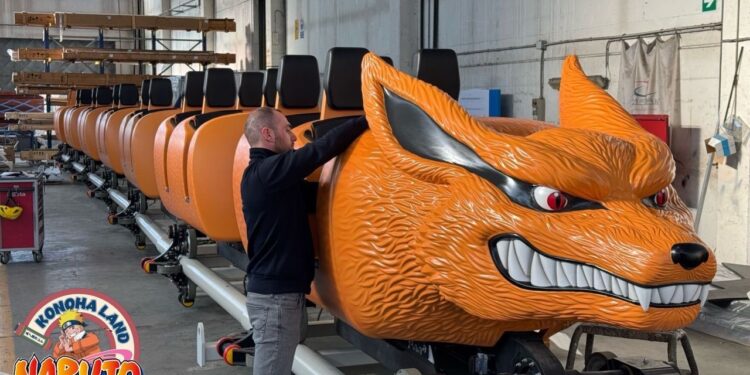 Parc Spirou : les premières images des attractions Naruto dévoilées