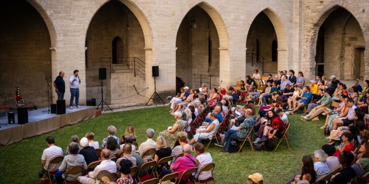 ‘Le souffle d’Avignon’, une respiration au cœur des jardins du Palais des Papes