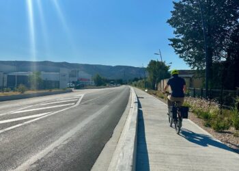 À Cavaillon, l’Avenue de Vidauque accueille désormais les mobilités douces