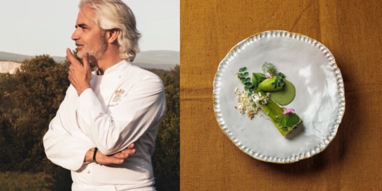 La recette de tourte aux asperges du chef Xavier Mathieu