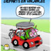 Les départs en vacances vus par Wingz pour l’Echo du Mardi