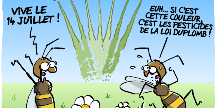 La loi Duplomb vue par Wingz pour l’Echo du Mardi