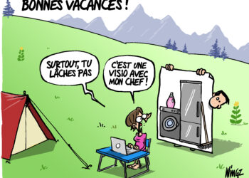 Les vacances vues par Wingz pour l’Echo du Mardi