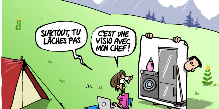 Les vacances vues par Wingz pour l’Echo du Mardi