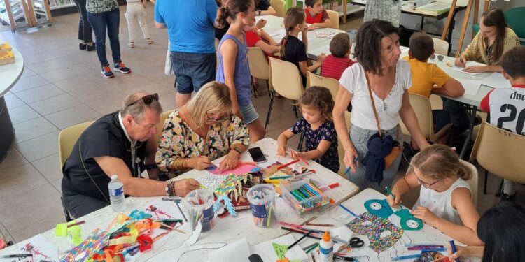 Caumont-sur-Durance, l’au-revoir à la bibliothèque Pierre Vouland