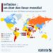 L’inflation dans le monde en 2025