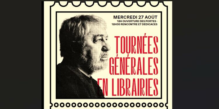 (Vidéo) Sorj Chalandon, Tournées générales en librairie, Le livre des Kells