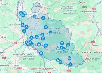 (Carte interactive) Où se baigner au mois d’août en Vaucluse ?