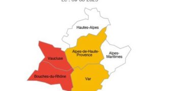 Vaucluse Pollution de l’air à l’Ozone -Alerte de niveau 1
