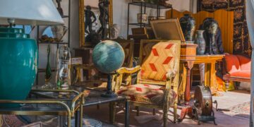 Isle-sur-la-Sorgue, Foire internationale Antiquités brocante du week-end du 15 août