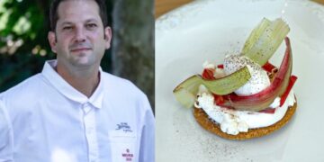 La recette de rhubarbe ‘Mira’ du chef Nicolas Bottero