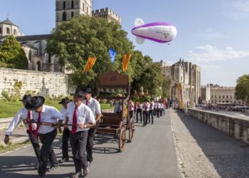 Le Ban des vendanges attire 13 000 personnes chaque année à Avignon