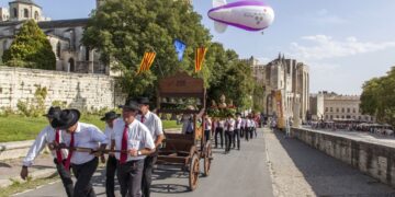 Le Ban des vendanges attire 13 000 personnes chaque année à Avignon