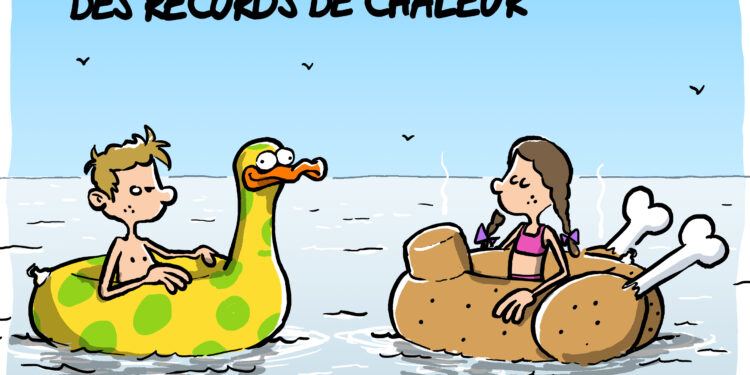 L’eau de la Méditerranée vue par Wingz pour l’Echo du Mardi