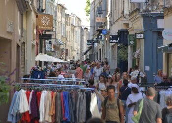 La grande braderie d’Avignon débute plus tôt que prévu