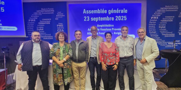 Gilbert Marcelli réélu président de la CCI de Vaucluse : une nouvelle équipe pour un nouveau départ