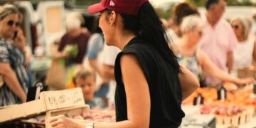 Place des Gourmands : Le marché de Velleron aux couleurs du Festival Bien Bon