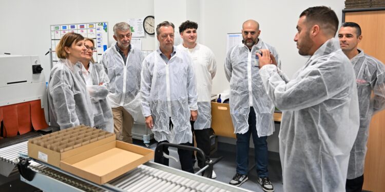 Isle-sur-la-Sorgue : Mayoly inaugure une nouvelle ligne de production de compléments alimentaires