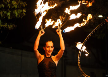 Flamme, feu et fête : Puyméras embrase les Automnales 