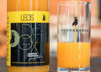 Kookabarra et le Domaine de Leos s’associent et créent un jus 100% local