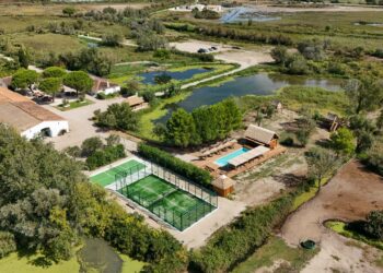 Le Mas de Dard, en pleine Camargue, un site pour réceptions haut de gamme entre chevaux, taureaux et flamants roses