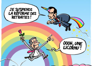 Le soutien du PS à Lecornu vu par Wingz pour l’Echo du Mardi