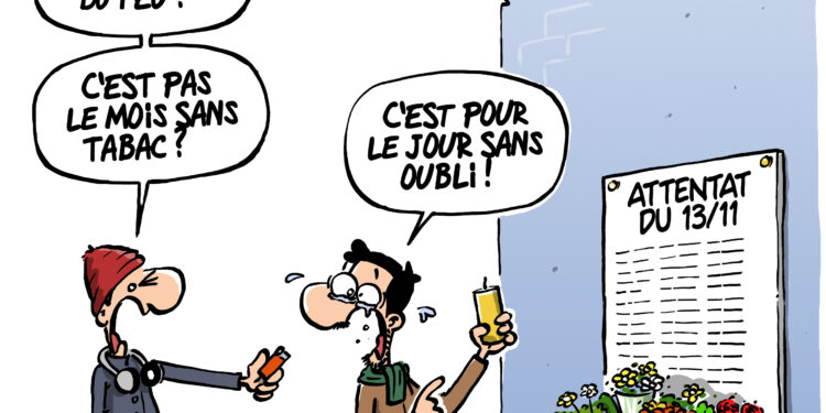 Le 13 novembre vu par Wingz pour l’Echo du Mardi