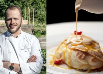 La recette de crêpe soufflée du chef pâtissier Brandon Dehan