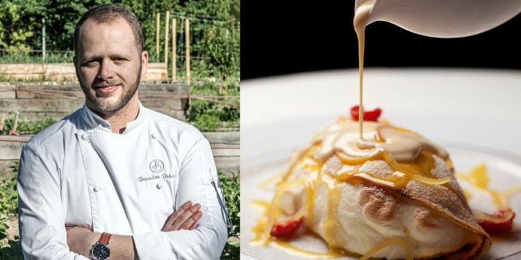 La recette de crêpe soufflée du chef pâtissier Brandon Dehan