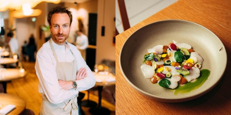 La recette de carpaccio de Saint-Jacques du chef Mathieu Desmarest