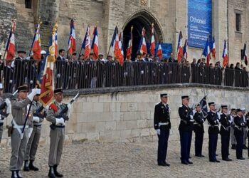 Cérémonie du 11 Novembre à Avignon : distinction pour les 4 policiers de Carpentras qui ont révélé l’affaire Pelicot