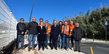 Cavaillon : la Route du Moulin de Losque requalifiée en faveur des déplacements doux