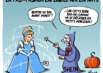 La fast-fashion vue par Wingz pour l’Echo du Mardi