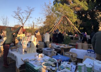 Le Tipi fait son marché de Noël