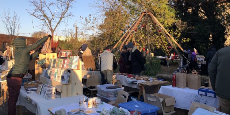Le Tipi fait son marché de Noël