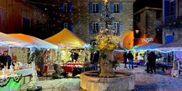 Un marché nocturne pour célébrer Noël à Grambois
