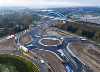 Travaux de Bonpas : le nouveau carrefour giratoire bientôt en service