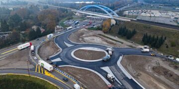 Travaux de Bonpas : le nouveau carrefour giratoire bientôt en service