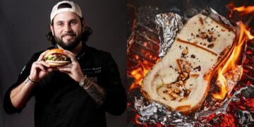 La recette de butternut à la raclette du chef Joannes Richard