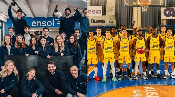 L&rsquo;entreprise Ensol devient partenaire de l&rsquo;USAP, club de basket avignonnais