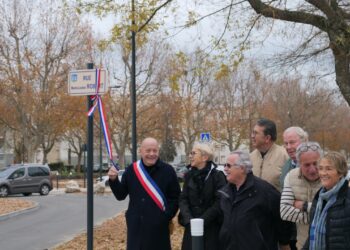 Cavaillon inaugure la voie Marie-Louise Robert dans le quartier Docteur Ayme
