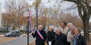 Cavaillon inaugure la voie Marie-Louise Robert dans le quartier Docteur Ayme