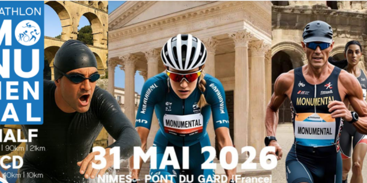 Nîmes invente le triathlon monumental