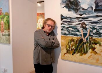 Le peintre Karel Liefooghe expose à la galerie Heckel de Cavaillon &lsquo; ses souvenirs argentiques volés &lsquo;