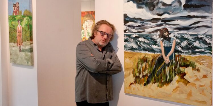 Le peintre Karel Liefooghe expose à la galerie Heckel de Cavaillon ‘ ses souvenirs argentiques volés ‘