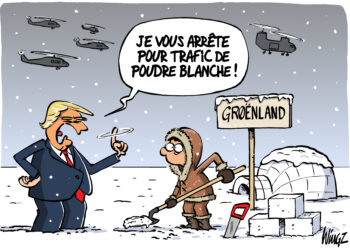 Les visées de Trump sur le Groenland vues par Wingz pour l&rsquo;Echo du Mardi
