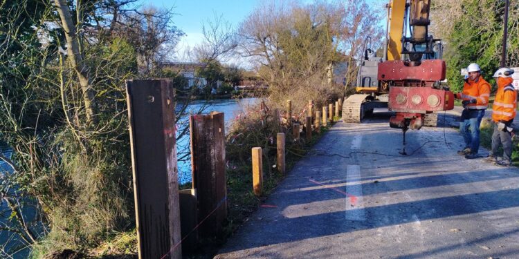 Des travaux réalisés en urgence à L&rsquo;Isle-sur-la-Sorgue suite aux crues de la Sorgue